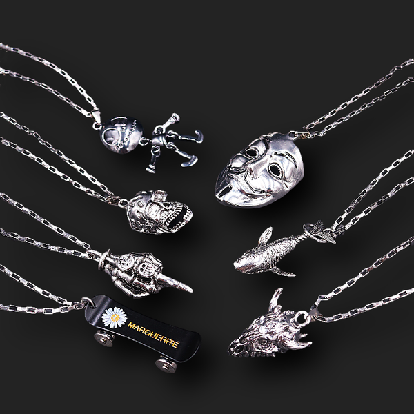 pendant necklaces 1pc stainless steel hip hop street rock style whale/alien/ 3d skateboard/skull/clown mask/diy charms necklace jewelry find, Silver
pendant necklaces 1pc stainless steel hip hop street rock style whale/alien/ 3d skateboard/skull/clown mask/diy charms necklace jewelry find, Silver