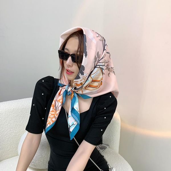 scarves 90cm * design scarf lady shawl printed silk felt headscarf square wrap 2021, Blue;gray
scarves 90cm * design scarf lady shawl printed silk felt headscarf square wrap 2021, Blue;gray