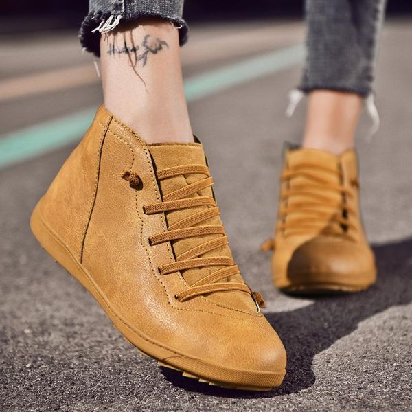 boots women ankle boot 2021 soft pu leather flat walking shoes 43 lady slip-on short round toe protection botas mujer big42, Black
boots women ankle boot 2021 soft pu leather flat walking shoes 43 lady slip-on short round toe protection botas mujer big42, Black