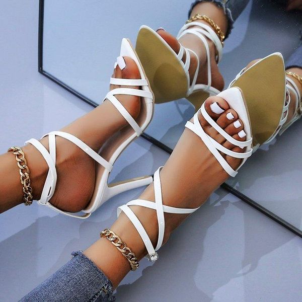 sandals women's summer 2021 pointed fashion one line buckle thin heel cross strap high heels, Black
sandals women's summer 2021 pointed fashion one line buckle thin heel cross strap high heels, Black