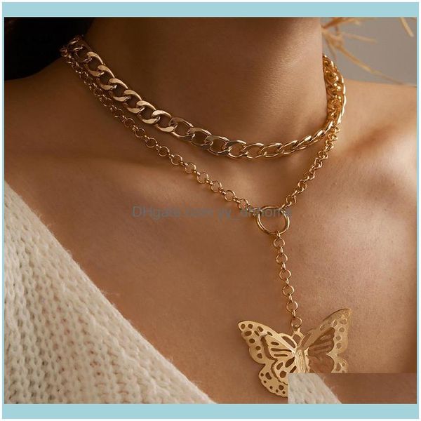 necklaces & pendants jewelrytocona punk thick chain big butterfly pendant necklace for women trendy gold color alloy metal geoemtric jewelry, Silver
necklaces & pendants jewelrytocona punk thick chain big butterfly pendant necklace for women trendy gold color alloy metal geoemtric jewelry, Silver