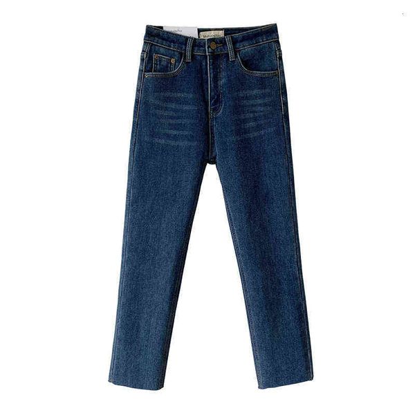 strong goods town store cattle black plush thickened high waist thin elastic jeans women's nine point straight pants with rough edges, Black;white
strong goods town store cattle black plush thickened high waist thin elastic jeans women's nine point straight pants with rough edges, Black;white