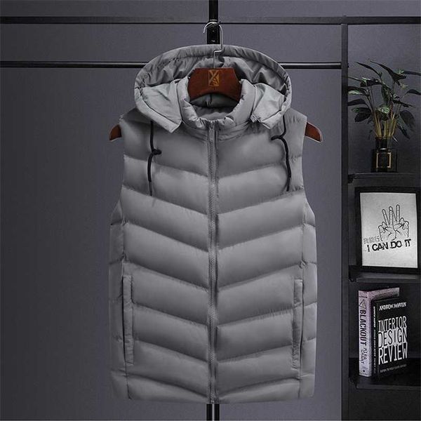 winter men warm thick vest warm sleeveless jacket casual korean streetwear plus size thicken hooded waistcoat 6xl male 211105, Black;white
winter men warm thick vest warm sleeveless jacket casual korean streetwear plus size thicken hooded waistcoat 6xl male 211105, Black;white