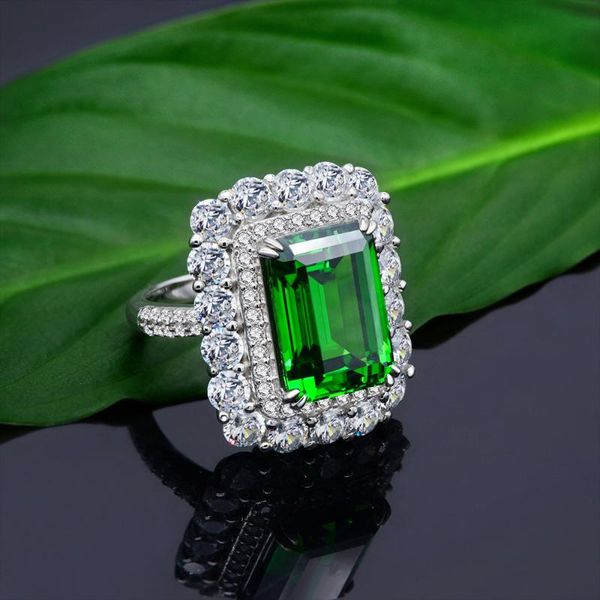 cluster rings vintage 8ct emerald diamond ring 100% real 925 sterling silver jewelry engagement wedding band for women gemstones gift, Golden;silver
cluster rings vintage 8ct emerald diamond ring 100% real 925 sterling silver jewelry engagement wedding band for women gemstones gift, Golden;silver