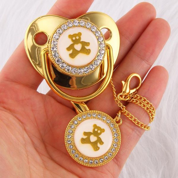 pacifiers# bling luxury rhinestone pacifier baby lovely gold bear born silicone orthodontic nipple sleep soother
pacifiers# bling luxury rhinestone pacifier baby lovely gold bear born silicone orthodontic nipple sleep soother