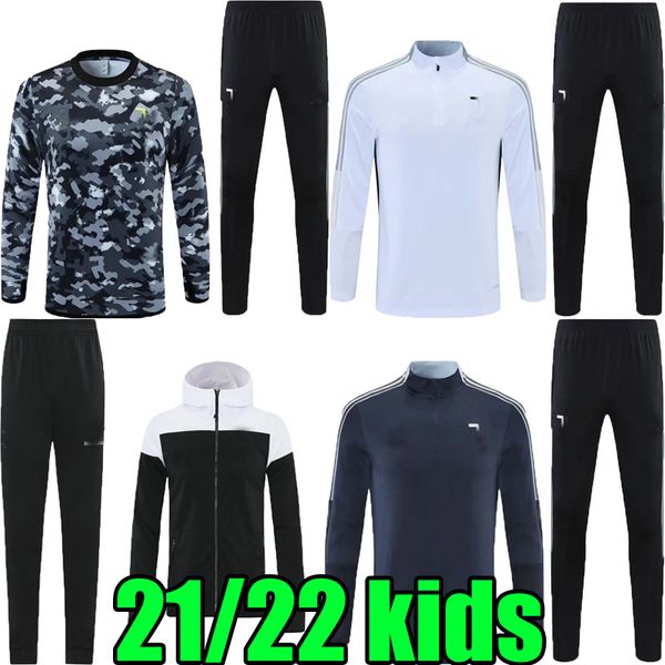 kids kits 20 21 22 juventus soccer jersey training suit set 2021 2022 morata kulusevski half zipper long sleeve boys football sportswear set, Black;yellow
kids kits 20 21 22 juventus soccer jersey training suit set 2021 2022 morata kulusevski half zipper long sleeve boys football sportswear set, Black;yellow