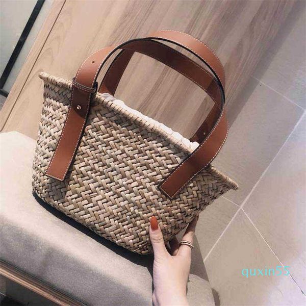 waist bags handbag shoulder q temperament lady hand style straw basket