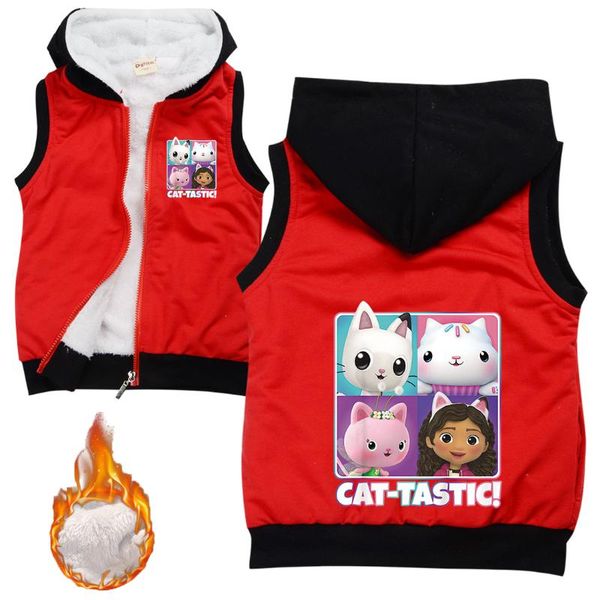 jackets 2021 thicken winter girls gabby cats clothes baby boy vest zipper warm fur sleeveless hoody jacket kids casual fleece vests coat, Blue;gray
jackets 2021 thicken winter girls gabby cats clothes baby boy vest zipper warm fur sleeveless hoody jacket kids casual fleece vests coat, Blue;gray