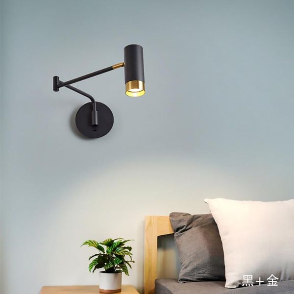wall lamp sanmusion modern lamps black white aluminum rotation boom led lighting study room bedroom sconces
wall lamp sanmusion modern lamps black white aluminum rotation boom led lighting study room bedroom sconces