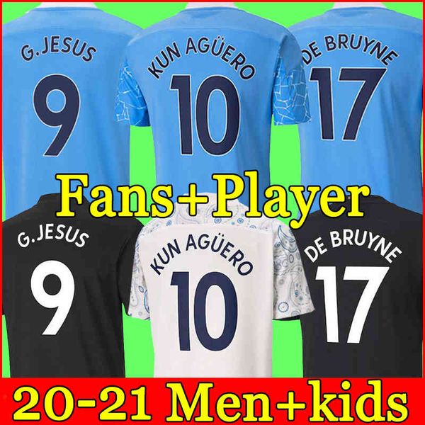 2021 2020 manchester soccer jersey 20 21 g. jesus city sterling ferran de bruyne kun aguero football shirts man uniform men + kids kit, Black
2021 2020 manchester soccer jersey 20 21 g. jesus city sterling ferran de bruyne kun aguero football shirts man uniform men + kids kit, Black