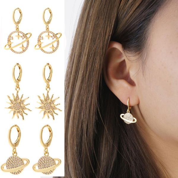 hoop & huggie cubic zircon sun earrings for women gold bling cute dangle female ear rings party gift fashion korean 2021, Golden;silver
hoop & huggie cubic zircon sun earrings for women gold bling cute dangle female ear rings party gift fashion korean 2021, Golden;silver