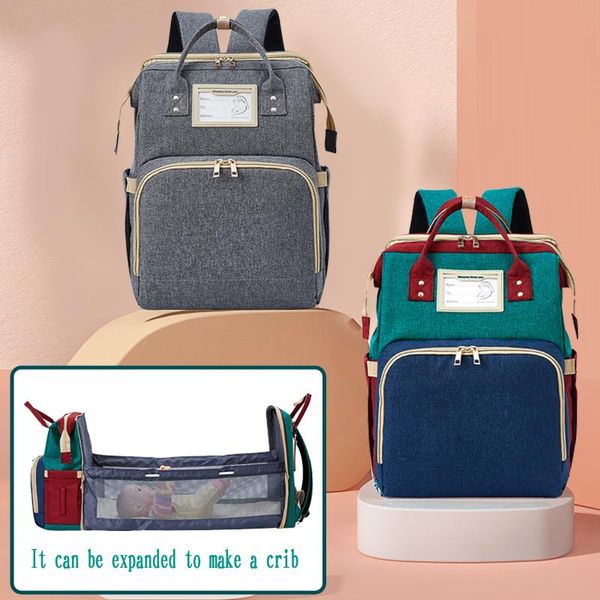 multifunctional portable diaper bag folding baby travel backpack children's car sofa large capacity women's bags
multifunctional portable diaper bag folding baby travel backpack children's car sofa large capacity women's bags