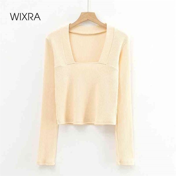 wixra womens square collar t shirts elegant french style long sleeve ladies slim fit spring 210419, White
wixra womens square collar t shirts elegant french style long sleeve ladies slim fit spring 210419, White