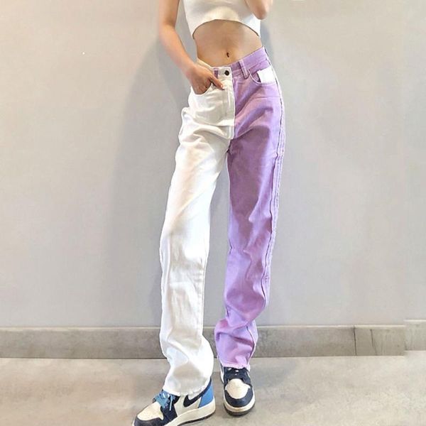 women's jeans zottsoz slim straight casual denim pants women fashion 2021 two tone high waist harajuku distressed trousers streetwear, Blue
women's jeans zottsoz slim straight casual denim pants women fashion 2021 two tone high waist harajuku distressed trousers streetwear, Blue