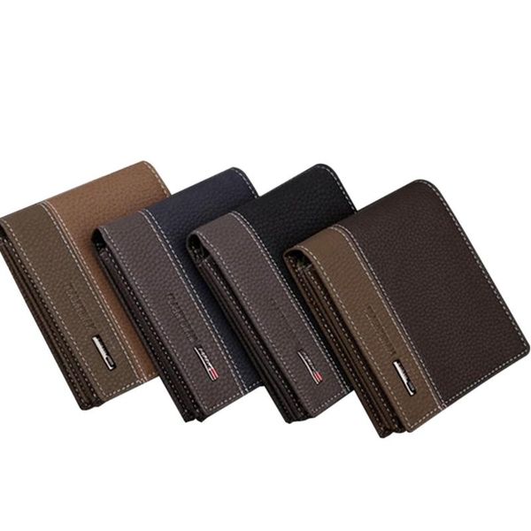 wallets cool men leather bifold money id card holder wallet coin bag purse clutch pocket a69f, Red;black
wallets cool men leather bifold money id card holder wallet coin bag purse clutch pocket a69f, Red;black