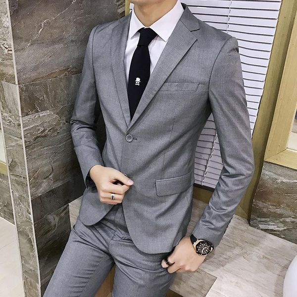 men's suits & blazers purple suit , fashion british style slim solid color business suit, high-grade gentleman leisure two-piece, White;black
men's suits & blazers purple suit , fashion british style slim solid color business suit, high-grade gentleman leisure two-piece, White;black