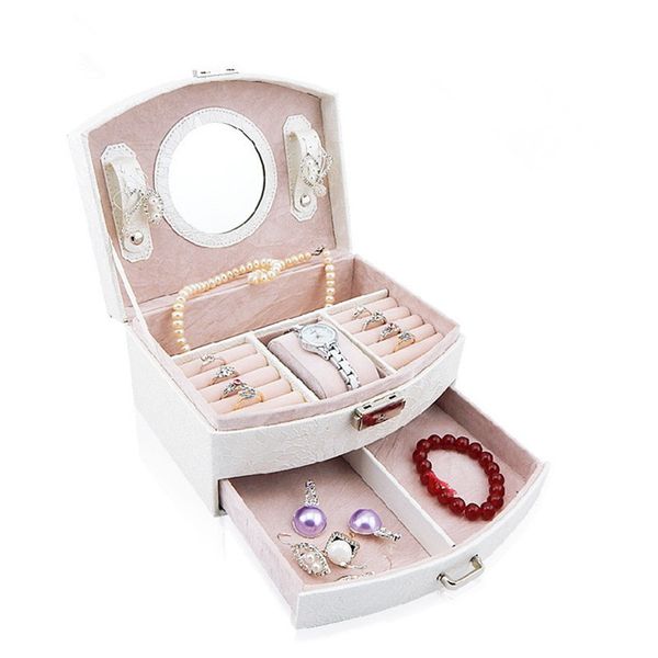 highly recommend 2021 new design leaf pattern double-layer jewelry storage box cosmetic box leather cases & displays, Black;white
highly recommend 2021 new design leaf pattern double-layer jewelry storage box cosmetic box leather cases & displays, Black;white