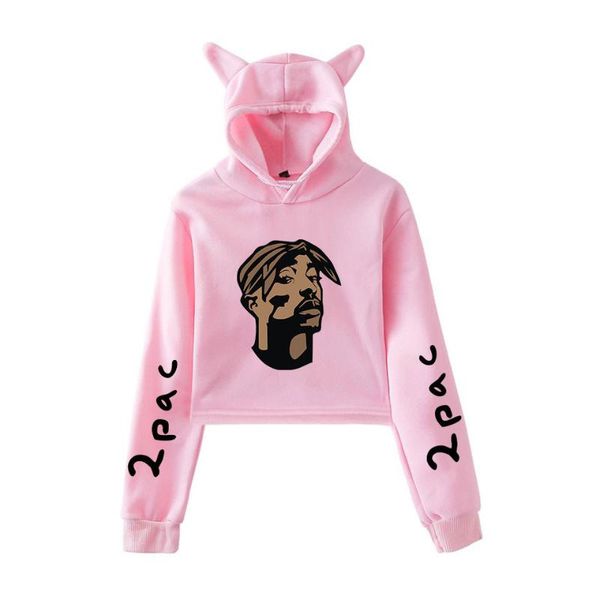 women's hoodies & sweatshirts 2pac rocker singer dj cat hooded women streetwear harajuku oversized sweat kawaii crop, Black
women's hoodies & sweatshirts 2pac rocker singer dj cat hooded women streetwear harajuku oversized sweat kawaii crop, Black