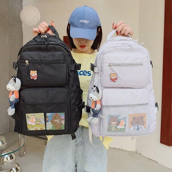 school bags waterproof nylon women backpack kawaii bag female student cute backpacks lapfashion book
school bags waterproof nylon women backpack kawaii bag female student cute backpacks lapfashion book