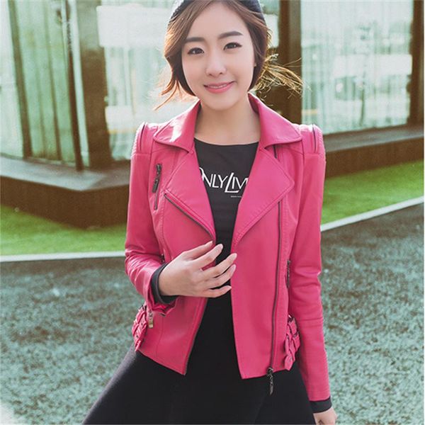 women's jackets pu moto bomber jacket women elegant zipper spring bodycon parka leather coat black red, Black;brown
women's jackets pu moto bomber jacket women elegant zipper spring bodycon parka leather coat black red, Black;brown