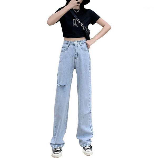 women's jeans spring and autumn retro style high waist solid color wide leg women street slim straight ladies d428, Blue
women's jeans spring and autumn retro style high waist solid color wide leg women street slim straight ladies d428, Blue