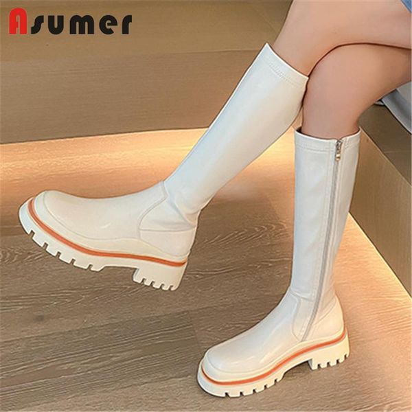 boots asumer 2022 arrive riding women genuine leather shoes zip autumn winter stretch fashion knee high woman, Black
boots asumer 2022 arrive riding women genuine leather shoes zip autumn winter stretch fashion knee high woman, Black