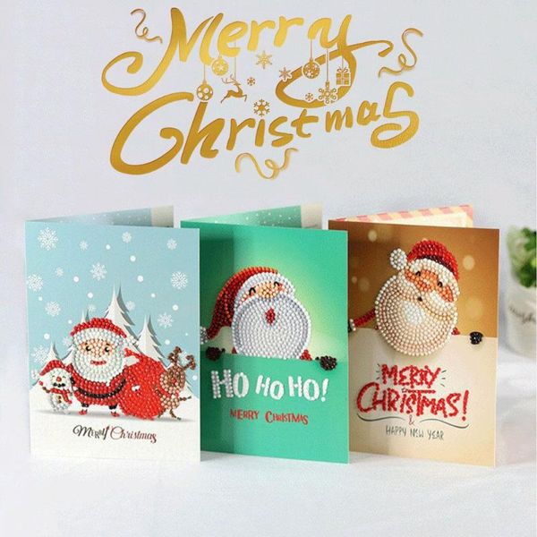 greeting cards handmade santa diy diamond painting merry christmas xmas postcards 5d
greeting cards handmade santa diy diamond painting merry christmas xmas postcards 5d