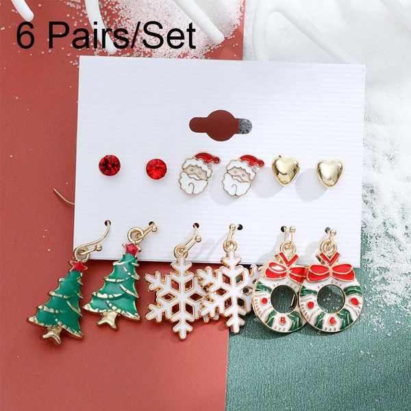 stud winter tassel christmas earring set fashion snowflake tree geometric alloy earrings female child jewelry, Golden;silver
stud winter tassel christmas earring set fashion snowflake tree geometric alloy earrings female child jewelry, Golden;silver