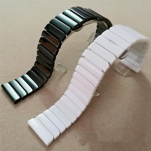 watch bands watchbands 22mm 24mm black white ceramic band strap bracelets for mens lady watches, Black;brown
watch bands watchbands 22mm 24mm black white ceramic band strap bracelets for mens lady watches, Black;brown