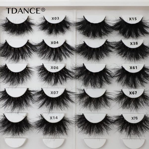 false eyelashes tdance 1 pair 25mm mink fluffy lashes dramatic messy long eyelash makeup wholesale 3d real lash faux cils
false eyelashes tdance 1 pair 25mm mink fluffy lashes dramatic messy long eyelash makeup wholesale 3d real lash faux cils