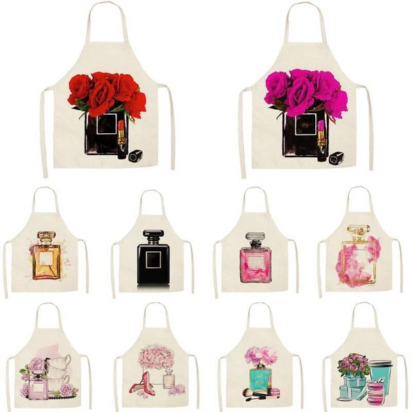 aprons linen hand painted flower perfume bottles print kitchenapron baking accessories for women alpaca apron kitchencooking
aprons linen hand painted flower perfume bottles print kitchenapron baking accessories for women alpaca apron kitchencooking