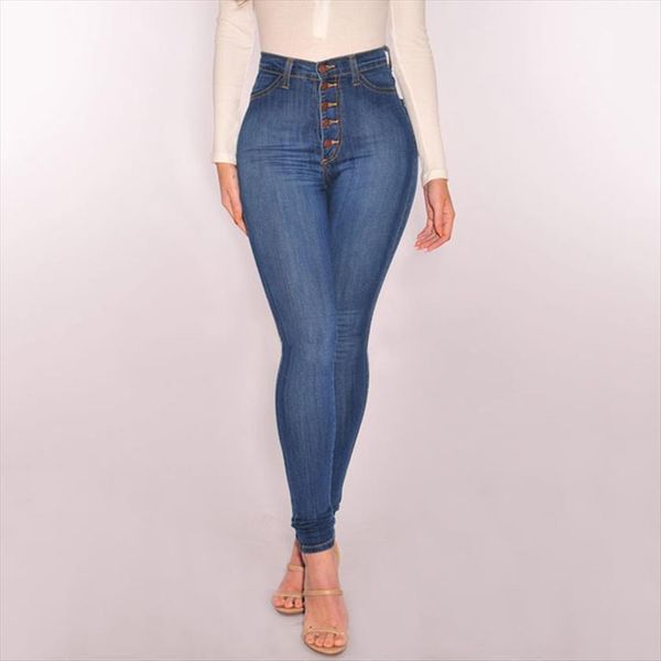 pants push up womens jean stretch bottom casual long high waist skinny denim, Blue
pants push up womens jean stretch bottom casual long high waist skinny denim, Blue