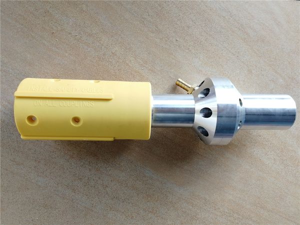 Water Induction Nozzle for Spray Gun Dustless Sandblaster Venturi Lined Boron/Tungsten Carbide with a 50mm Coupling High Pressure Tip Blaster Cabinet
Water Induction Nozzle for Spray Gun Dustless Sandblaster Venturi Lined Boron/Tungsten Carbide with a 50mm Coupling High Pressure Tip Blaster Cabinet