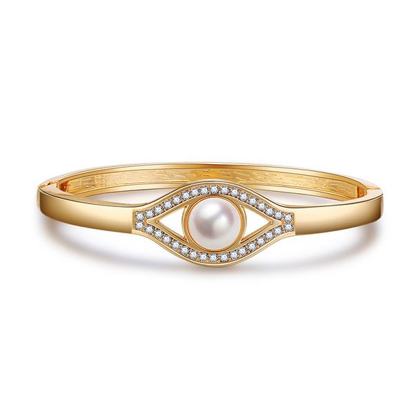 fashion bracelet jewelry goddess's eye pearl diamond inlaid elegant and versatile women's bracelet, Black
fashion bracelet jewelry goddess's eye pearl diamond inlaid elegant and versatile women's bracelet, Black