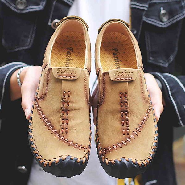 dress shoes large size 38-48 men fashion genuine leather casual loafers soft comfortable breathable flats moccasins driving wzpu, Black
dress shoes large size 38-48 men fashion genuine leather casual loafers soft comfortable breathable flats moccasins driving wzpu, Black