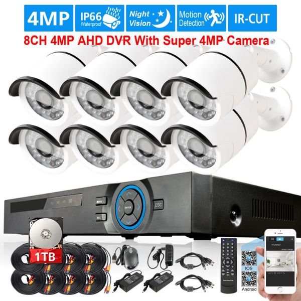 super 4mp cctv surveillance kit security camera system 8ch dvr 2k video output easy remote view on phone 2tb systems
super 4mp cctv surveillance kit security camera system 8ch dvr 2k video output easy remote view on phone 2tb systems