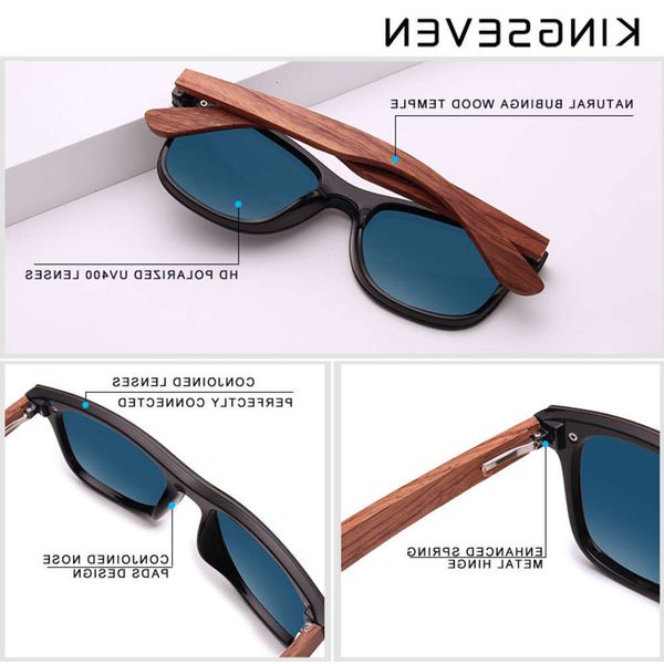 sunglasses kingseven natural wooden sunglasses men polarized fashion sun glasses original wood oculos de sol masculino t191230, Black
sunglasses kingseven natural wooden sunglasses men polarized fashion sun glasses original wood oculos de sol masculino t191230, Black
