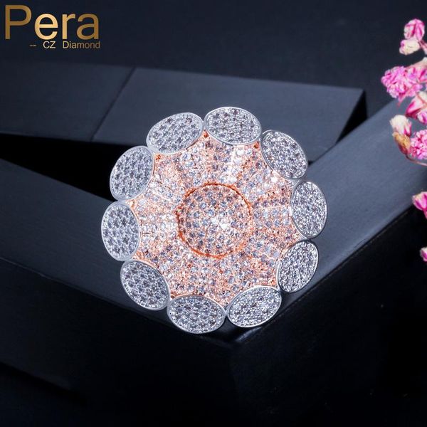 cluster rings pera luxurious big statement rose flower shape cubic zirconia micro pave women engagement party cz finger ring jewelry gift r0, Golden;silver
cluster rings pera luxurious big statement rose flower shape cubic zirconia micro pave women engagement party cz finger ring jewelry gift r0, Golden;silver