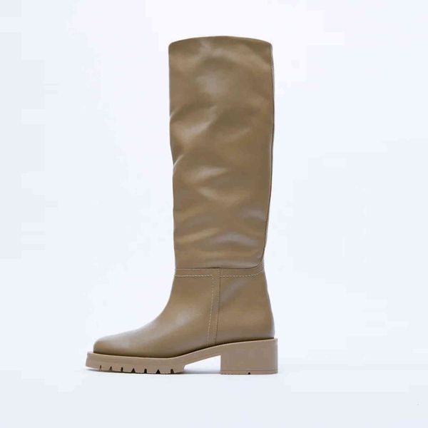 boots qutaa za moda feminina joelho botas altas quente ins saltos altos completo de couro vaca salto quadrado motocicleta mulher 7tu6, Black
boots qutaa za moda feminina joelho botas altas quente ins saltos altos completo de couro vaca salto quadrado motocicleta mulher 7tu6, Black