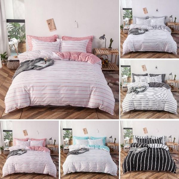 bedding sets plaid stripes print quilt covers set bedclothes duvet cover pillowcase small/us/au/uk size
bedding sets plaid stripes print quilt covers set bedclothes duvet cover pillowcase small/us/au/uk size