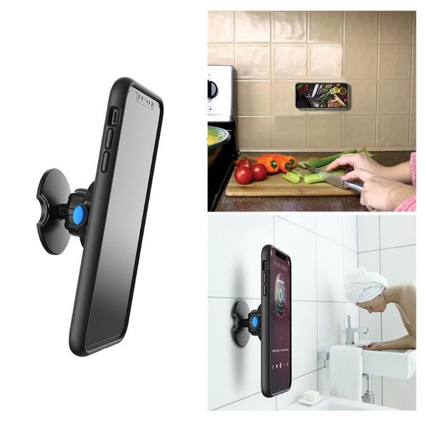 cell phone mounts & holders for kitchen cooking universal mobile holder strong adsorption wall desk sticker paste stand mount
cell phone mounts & holders for kitchen cooking universal mobile holder strong adsorption wall desk sticker paste stand mount