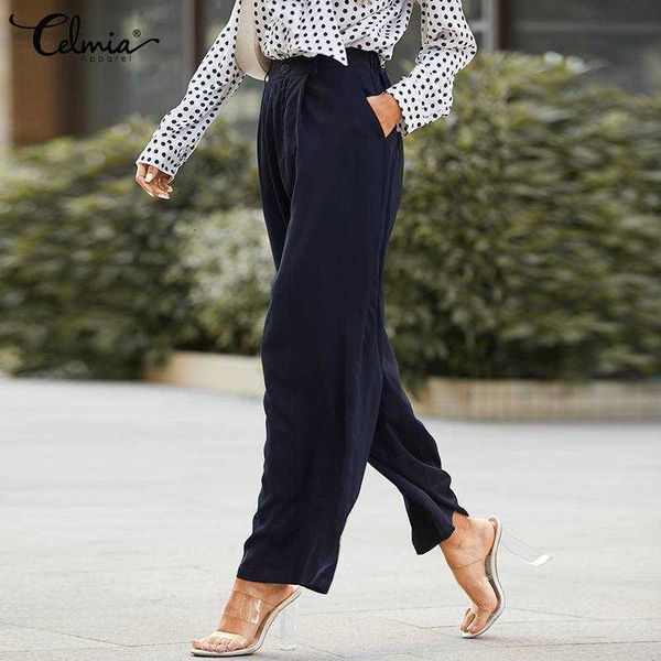 women's pants & capris capris casual office lady celmia spring elegant wide leg trousers fashion high waist pockets slacks plus size pa, Black;white
women's pants & capris capris casual office lady celmia spring elegant wide leg trousers fashion high waist pockets slacks plus size pa, Black;white