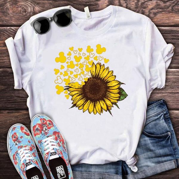 trending sunflower women t-shirt female mouse vacation shirt cute plant fashion tee slim fit short sleeve women's, White
trending sunflower women t-shirt female mouse vacation shirt cute plant fashion tee slim fit short sleeve women's, White