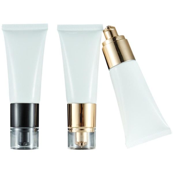 storage bottles & jars 30ml empty white plastic squeeze tube gold black airless lotion pump cosmetic packaging container refillable bottle 2
storage bottles & jars 30ml empty white plastic squeeze tube gold black airless lotion pump cosmetic packaging container refillable bottle 2