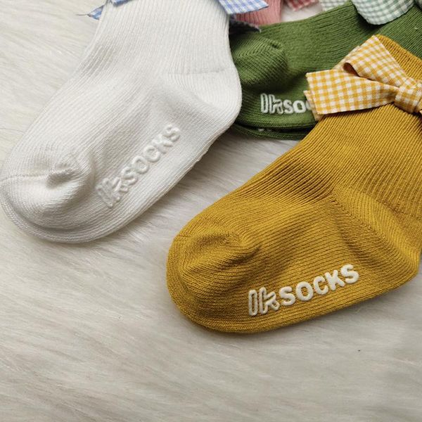 baby spring socks multicolor letter print mid length with plaid bowknot decor for toddlers girls 0-5 years, Pink;yellow
baby spring socks multicolor letter print mid length with plaid bowknot decor for toddlers girls 0-5 years, Pink;yellow