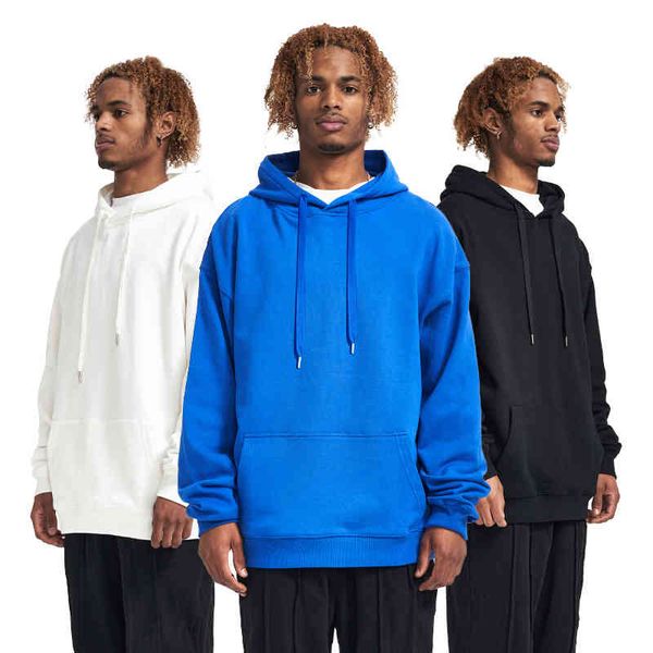 sweater hoodies 2022 370g solid color men's fashion brand thickened loose couple pure cotton, Black
sweater hoodies 2022 370g solid color men's fashion brand thickened loose couple pure cotton, Black
