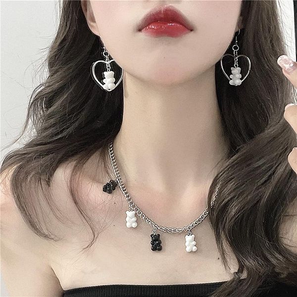 dangle & chandelier korean metal love heart earrings for women girls vintage bear sweet irregular earring fashion jewelry gifts, Silver
dangle & chandelier korean metal love heart earrings for women girls vintage bear sweet irregular earring fashion jewelry gifts, Silver