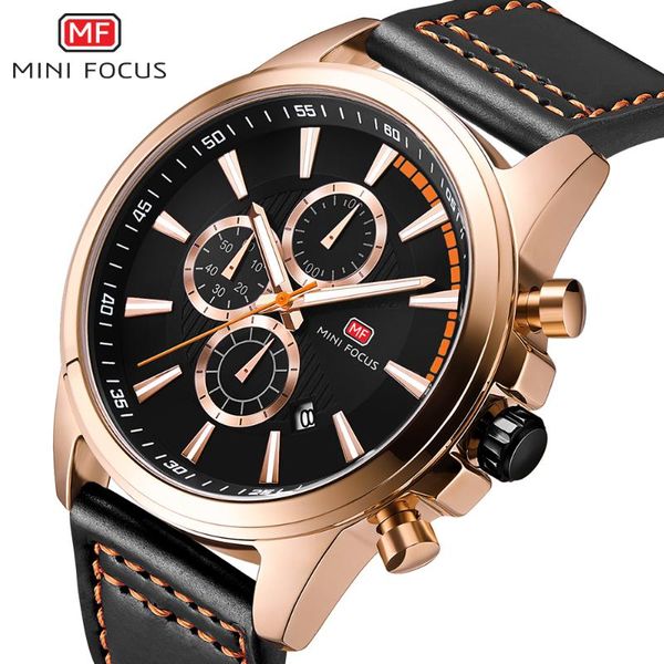 wristwatches minifocus brand men quartz watch genuine leather waterproof analog watches male date clock fashion men's business, Slivery;brown
wristwatches minifocus brand men quartz watch genuine leather waterproof analog watches male date clock fashion men's business, Slivery;brown
