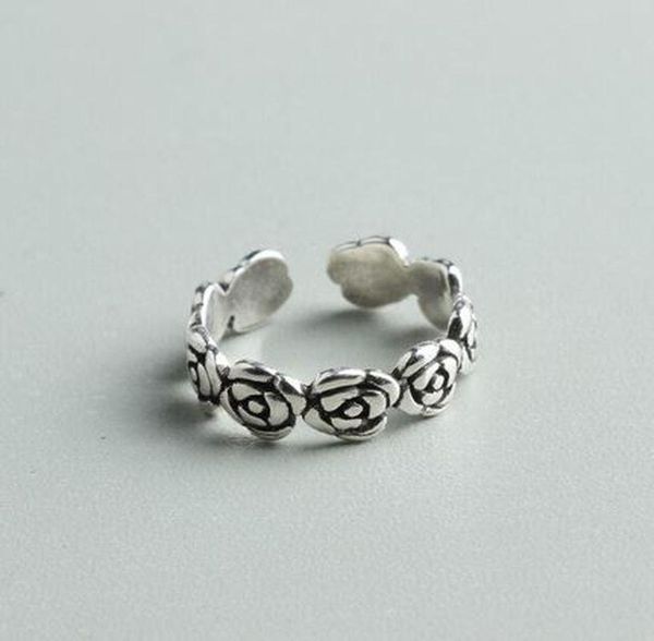 cluster rings s925 silver ladies ring korean version of the personality rose thai retro old and obviously same wholesale, Golden;silver
cluster rings s925 silver ladies ring korean version of the personality rose thai retro old and obviously same wholesale, Golden;silver