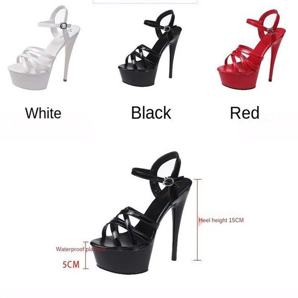 sandals 2021 white 15cm platform women high-heeled summer fashion heels for party dress open toe stiletto shoes, Black
sandals 2021 white 15cm platform women high-heeled summer fashion heels for party dress open toe stiletto shoes, Black